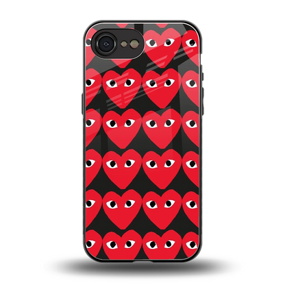 Scarlet Stare back phone cover | glass case for iphone 17e