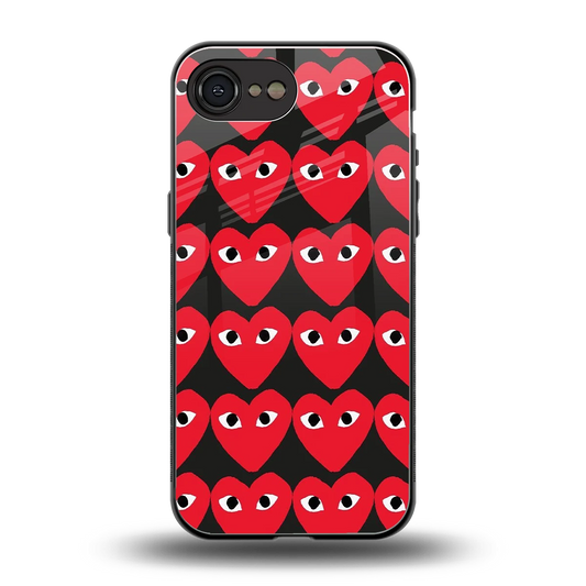Scarlet Stare back phone cover | glass case for iphone 17e