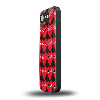 Scarlet Stare iphone 17e mobile cover | shockproof glass phone case