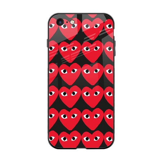 Scarlet Stare back phone cover | glass case for iphone 6s plus