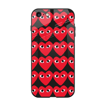 Scarlet Stare back phone cover | glass case for iphone 7