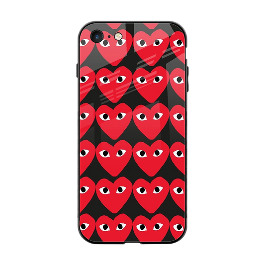 Scarlet Stare back phone cover | glass case for iphone 7