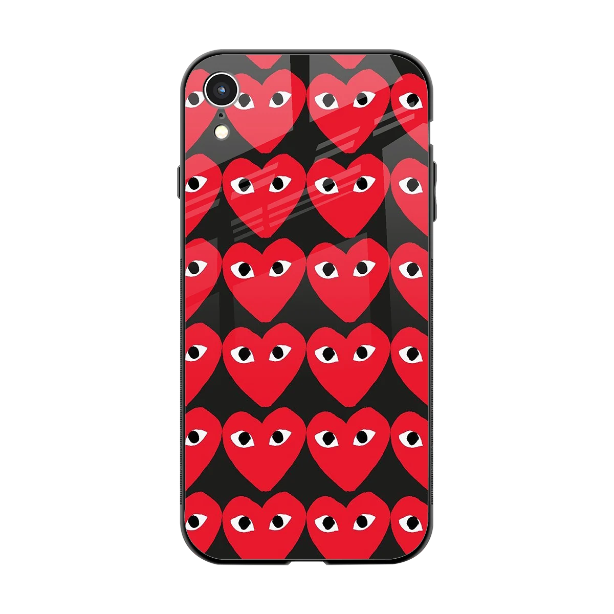 Scarlet Stare back phone cover | glass case for iphone xr