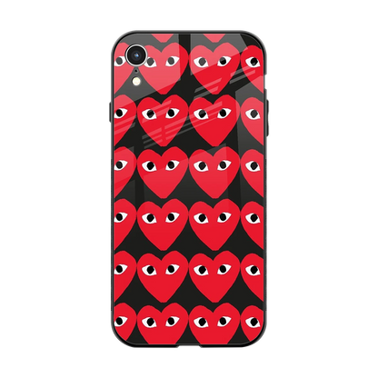 Scarlet Stare back phone cover | glass case for iphone xr
