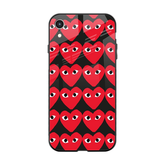 Scarlet Stare back phone cover | glass case for iphone xr