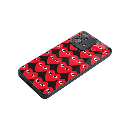 Scarlet Stare stylish phone case for motorola edge 40 neo 5g | glossy glass and slim fit