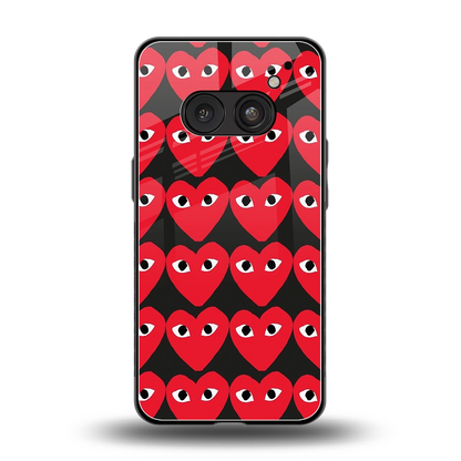 Scarlet Stare back phone cover | glass case for nothing phone 2a plus