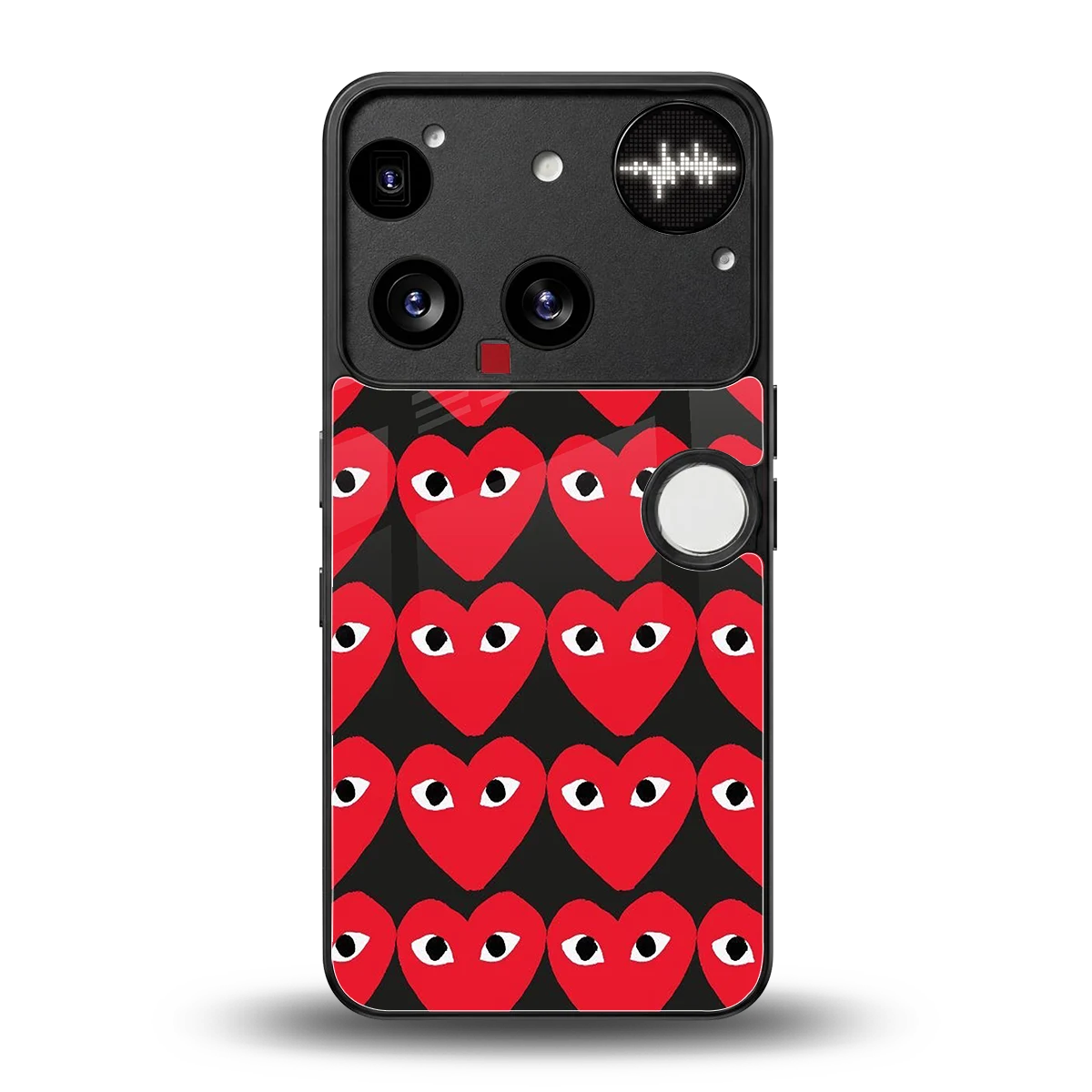 Scarlet Stare back phone cover | glass case for nothing phone 3