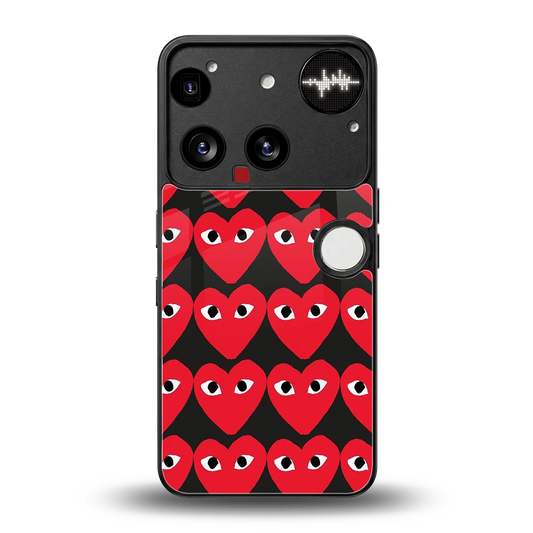 Scarlet Stare back phone cover | glass case for nothing phone 3