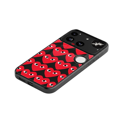 Scarlet Stare stylish phone case for nothing phone 3 | glossy glass and slim fit