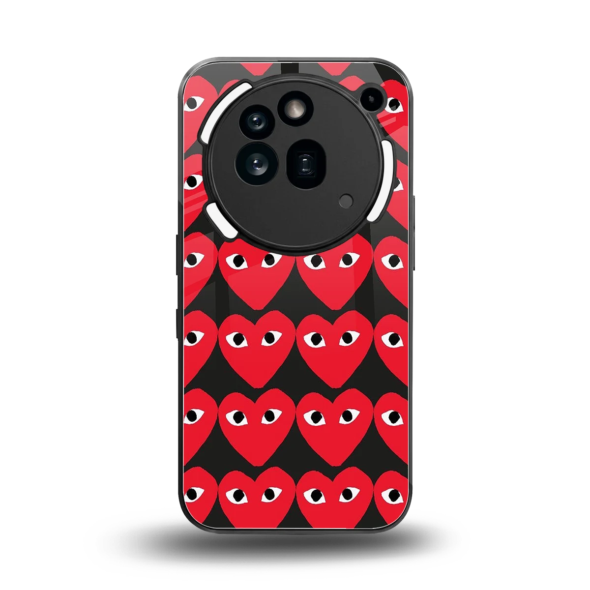 Scarlet Stare back phone cover | glass case for nothing phone 3a pro