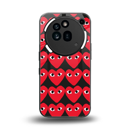 Scarlet Stare back phone cover | glass case for nothing phone 3a pro