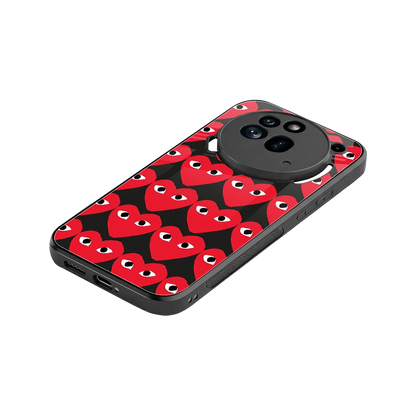 Scarlet Stare stylish phone case for nothing phone 3a pro | glossy glass and slim fit