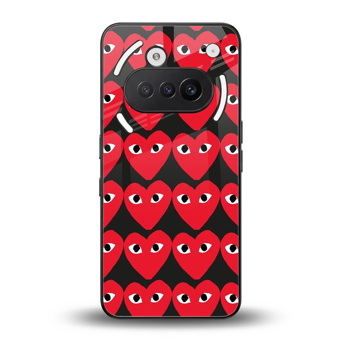 Scarlet Stare back phone cover | glass case for nothing phone 3a