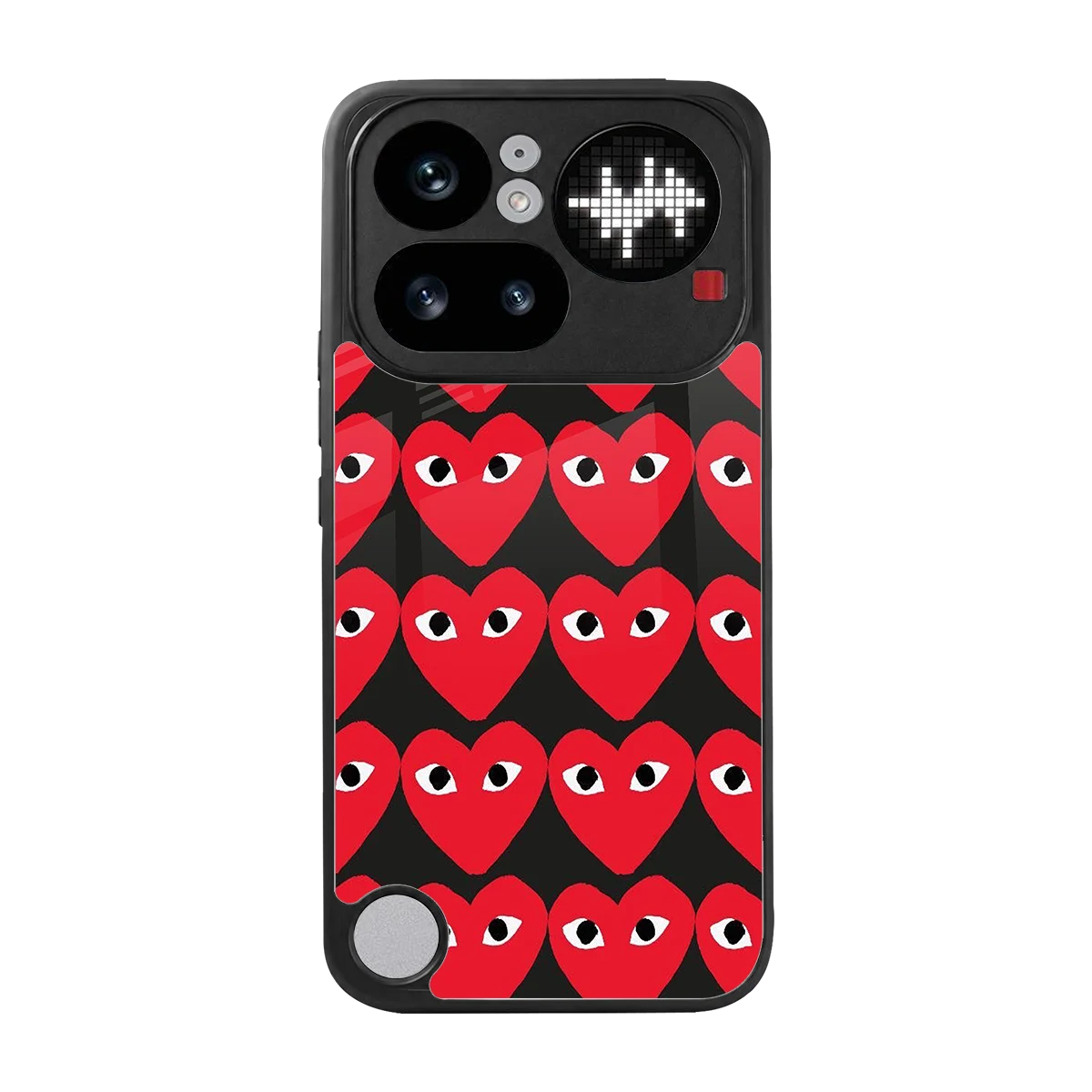 Scarlet Stare back phone cover | glass case for nothing phone 4a pro