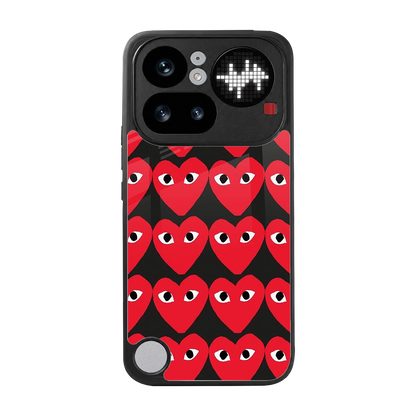 Scarlet Stare back phone cover | glass case for nothing phone 4a pro