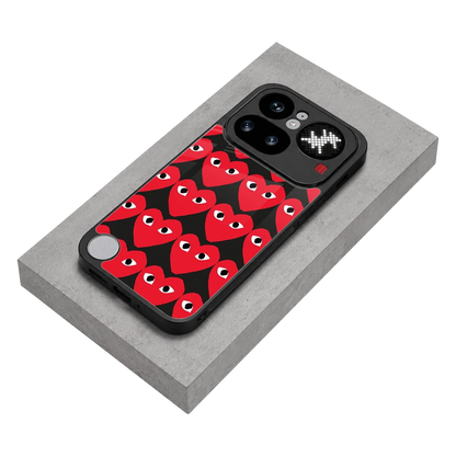 Scarlet Stare stylish phone case for nothing phone 4a pro | glossy glass and slim fit
