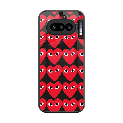 Scarlet Stare back phone cover | glass case for nothing phone 4a
