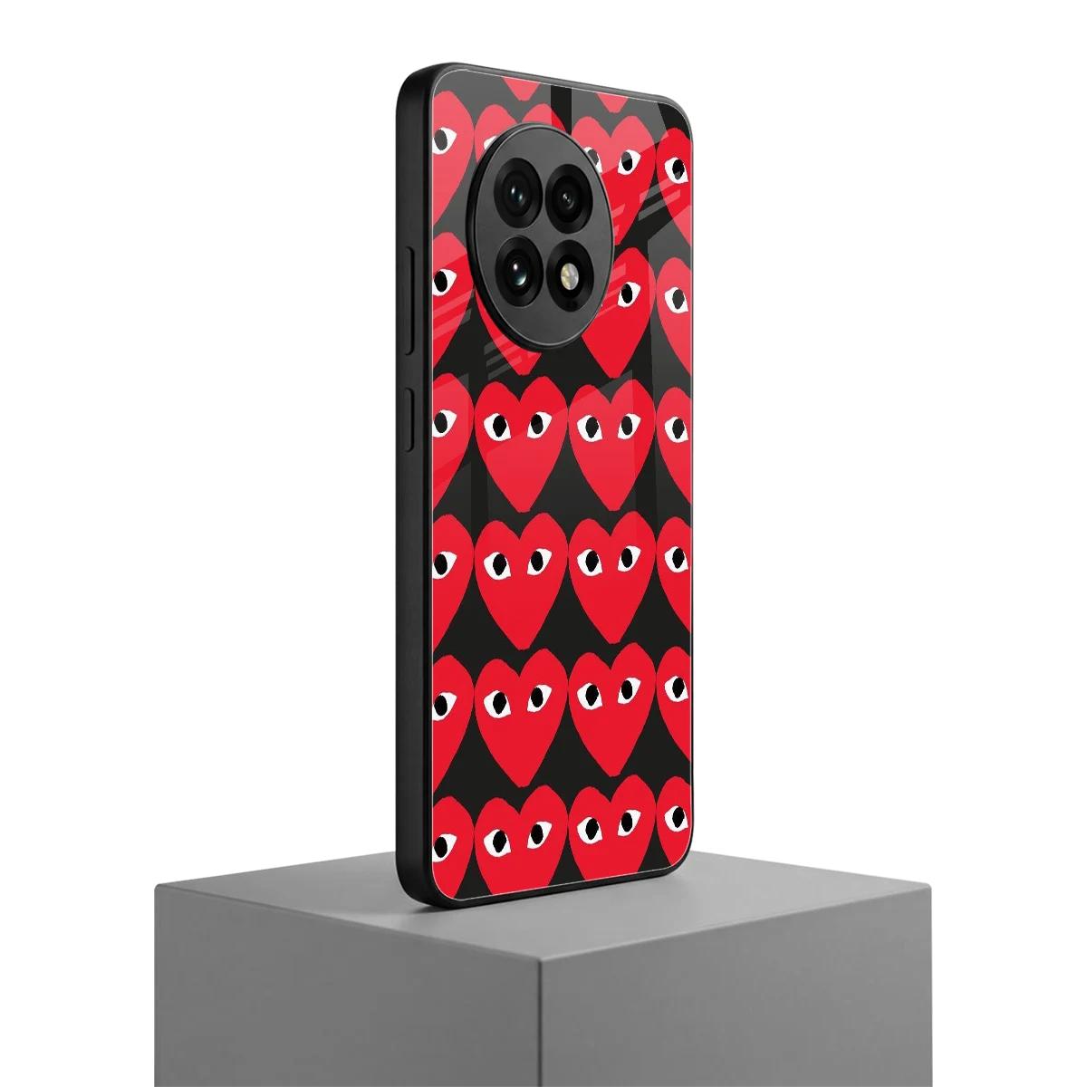 Scarlet Stare oneplus 13r mobile cover | shockproof glass phone case
