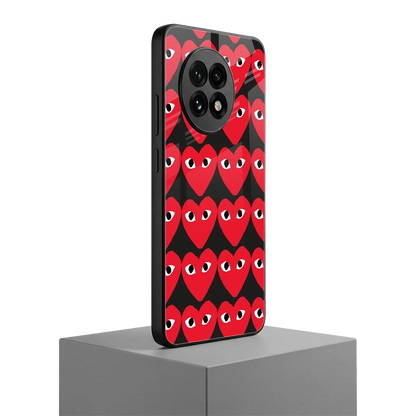 Scarlet Stare oneplus 13r mobile cover | shockproof glass phone case
