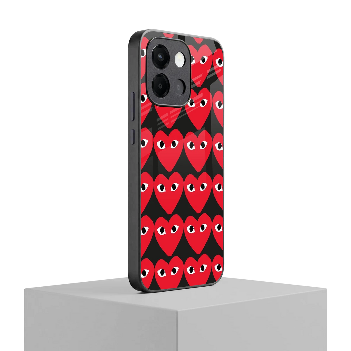 Scarlet Stare oneplus 13s mobile cover | shockproof glass phone case