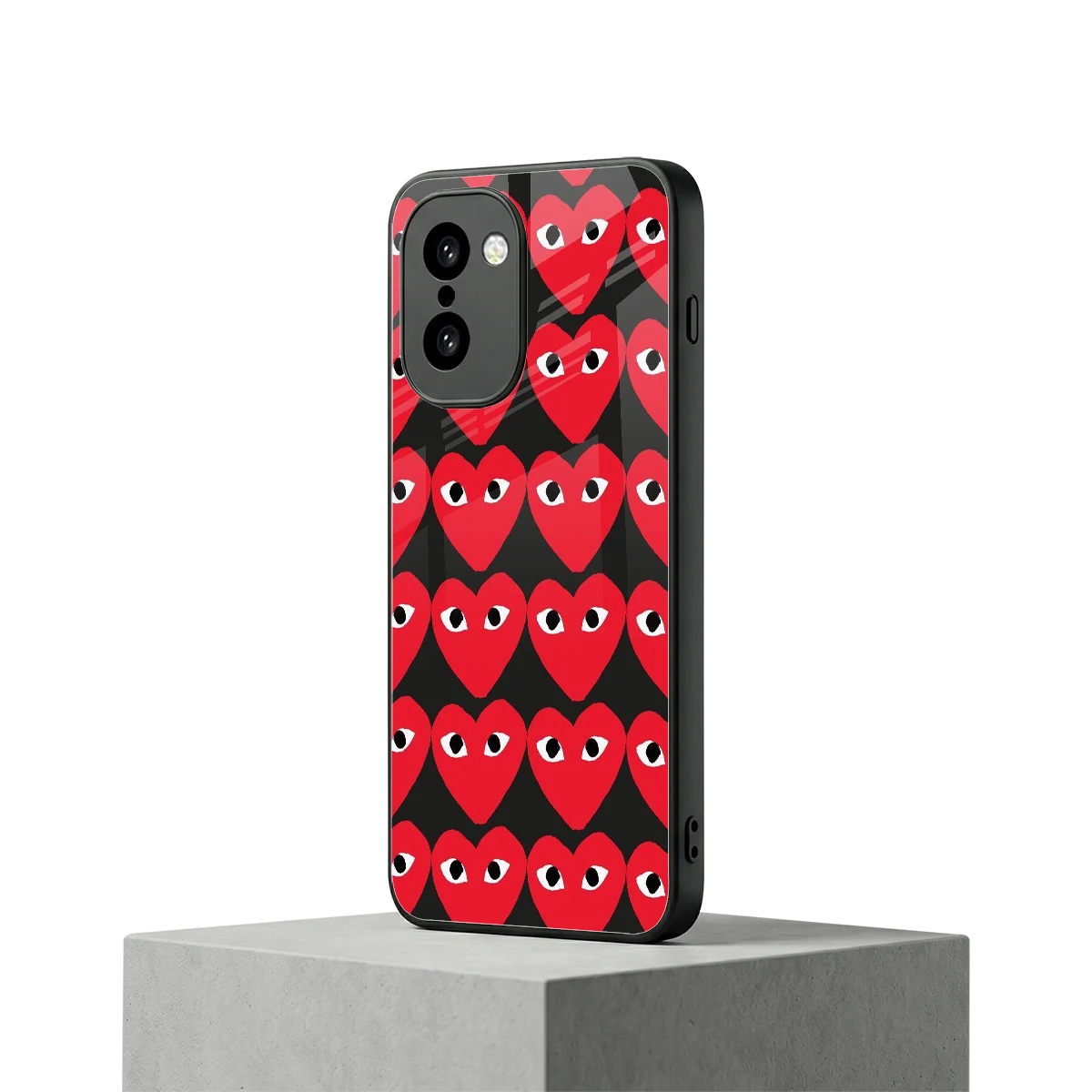 Scarlet Stare oneplus 15r mobile cover | shockproof glass phone case