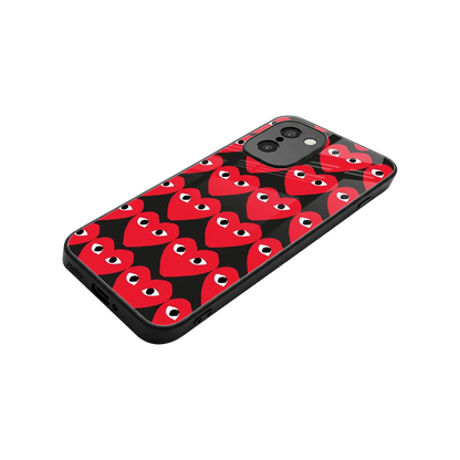 Scarlet Stare stylish phone case for oneplus 15r | glossy glass and slim fit