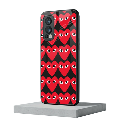Scarlet Stare oneplus nord 2 mobile cover | shockproof glass phone case