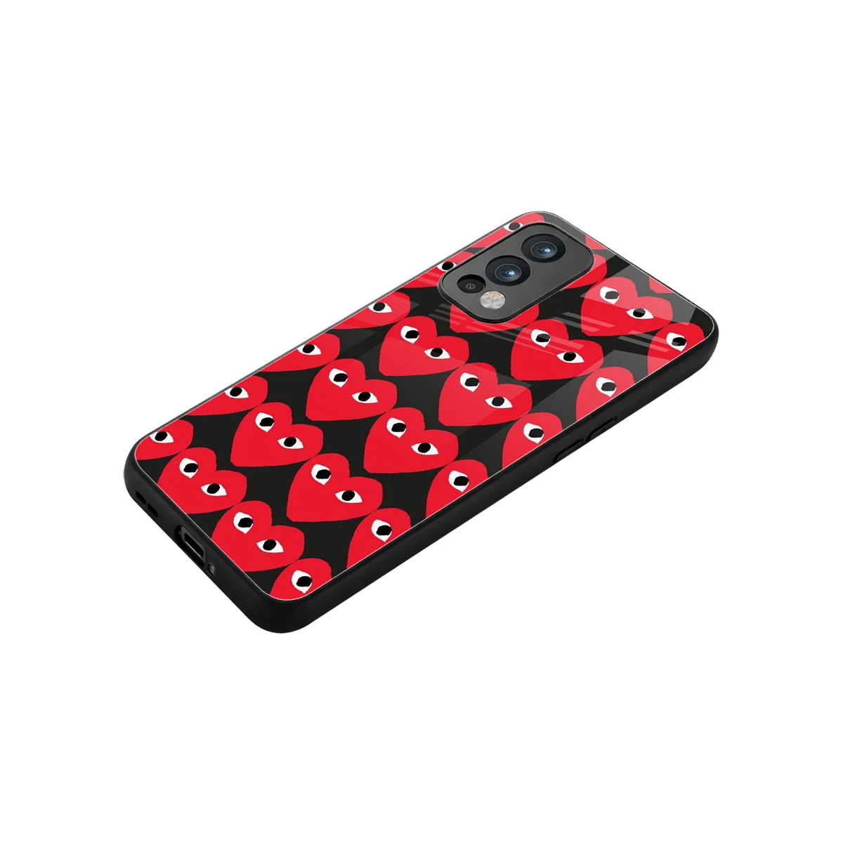 Scarlet Stare stylish phone case for oneplus nord 2 | glossy glass and slim fit