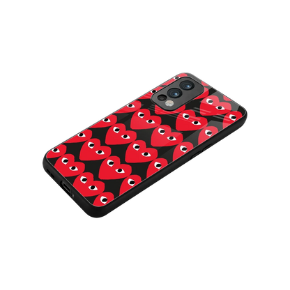 Scarlet Stare stylish phone case for oneplus nord 2 | glossy glass and slim fit