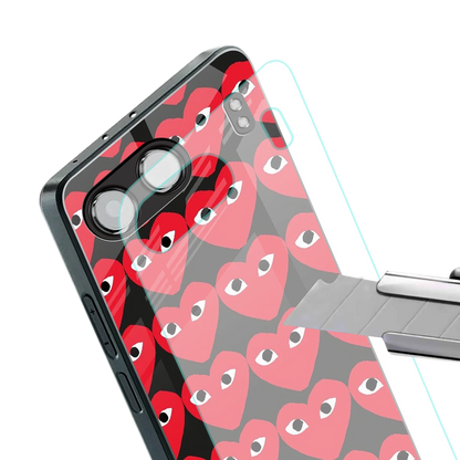 Scarlet Stare stylish phone case for oneplus nord 4 | glossy glass and slim fit