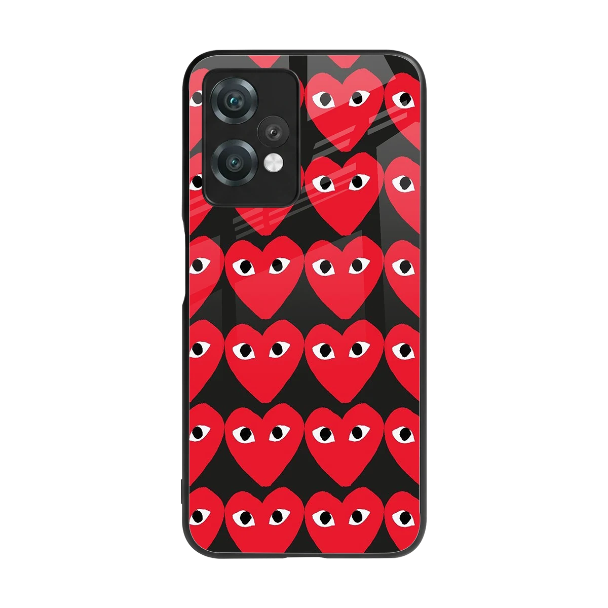 Scarlet Stare back phone cover | glass case for oneplus nord ce 2 lite