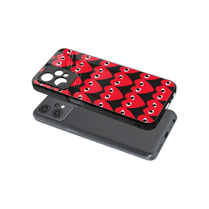 Scarlet Stare sleek oneplus nord ce 2 lite cover with tempered glass back and TPU edges