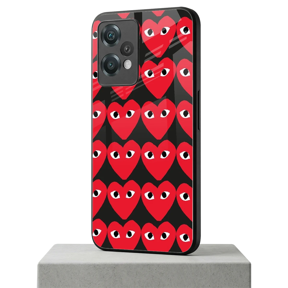 Scarlet Stare oneplus nord ce 2 lite mobile cover | shockproof glass phone case