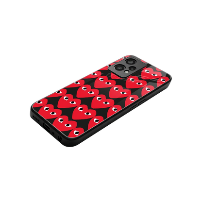 Scarlet Stare stylish phone case for oneplus nord ce 2 lite | glossy glass and slim fit
