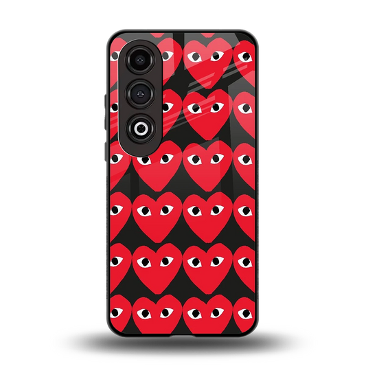 Scarlet Stare back phone cover | glass case for oneplus nord ce 4