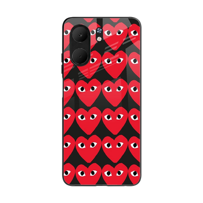 Scarlet Stare back phone cover | glass case for oppo a5x 5g