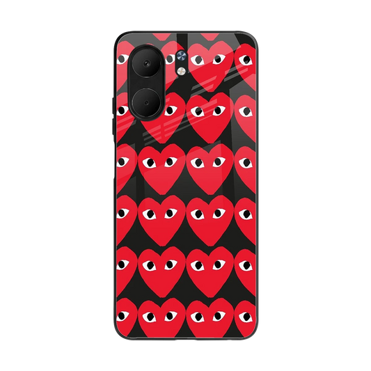 Scarlet Stare back phone cover | glass case for oppo a5x 5g