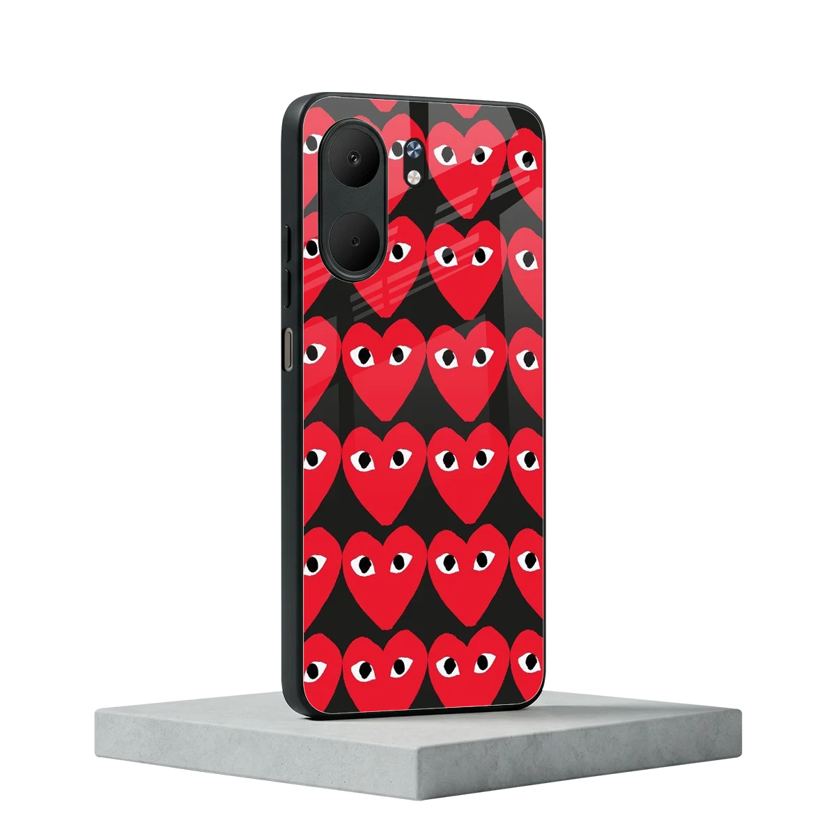 Scarlet Stare oppo a5x 5g mobile cover | shockproof glass phone case