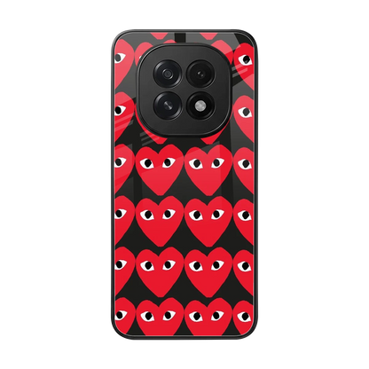 Scarlet Stare back phone cover | glass case for oppo f29 5g