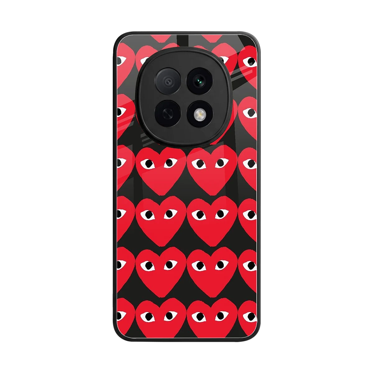 Scarlet Stare back phone cover | glass case for oppo f29 pro 5g