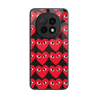 Scarlet Stare back phone cover | glass case for oppo f29 pro 5g