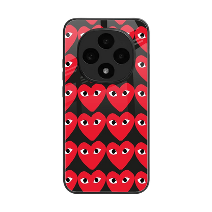 Scarlet Stare back phone cover | glass case for oppo f31 pro 5g