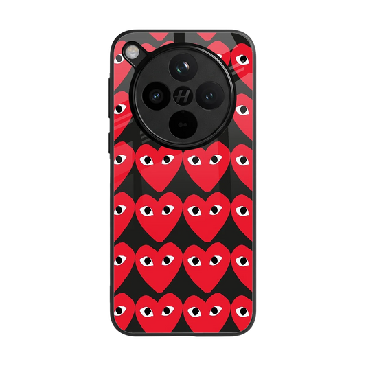 Scarlet Stare back phone cover | glass case for oppo find x8