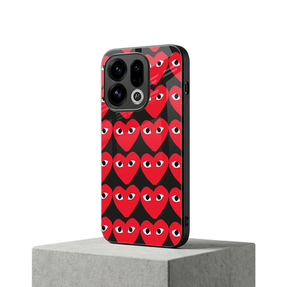 Scarlet Stare oppo find x9 mobile cover | shockproof glass phone case