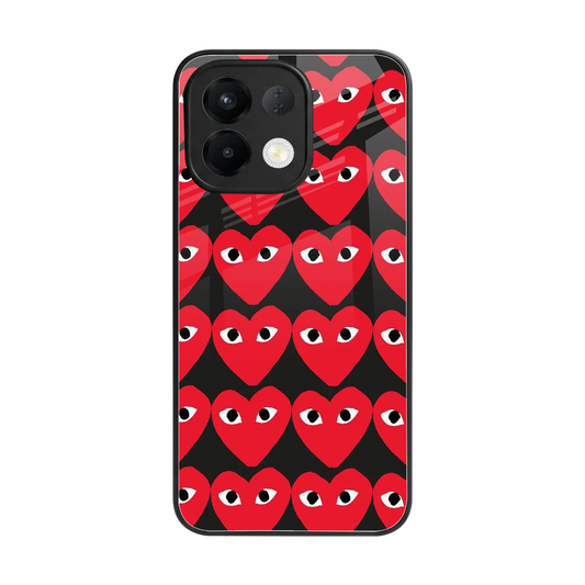 Scarlet Stare back phone cover | glass case for oppo k13 5g