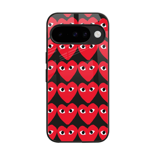 Scarlet Stare back phone cover | glass case for google pixel 10