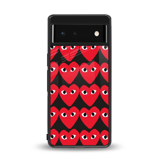 Scarlet Stare back phone cover | glass case for google pixel 6