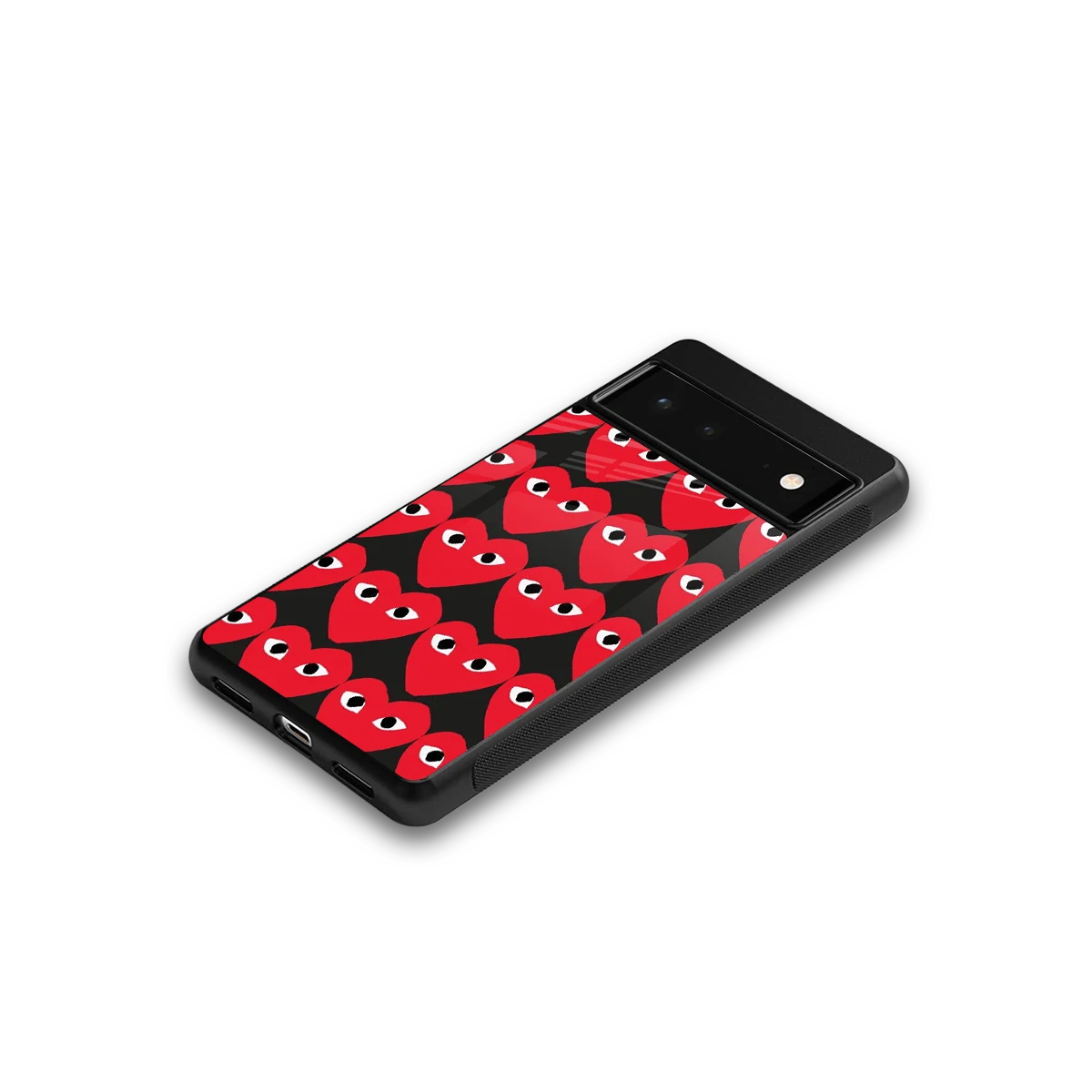 Scarlet Stare google pixel 6a mobile cover | shockproof glass phone case