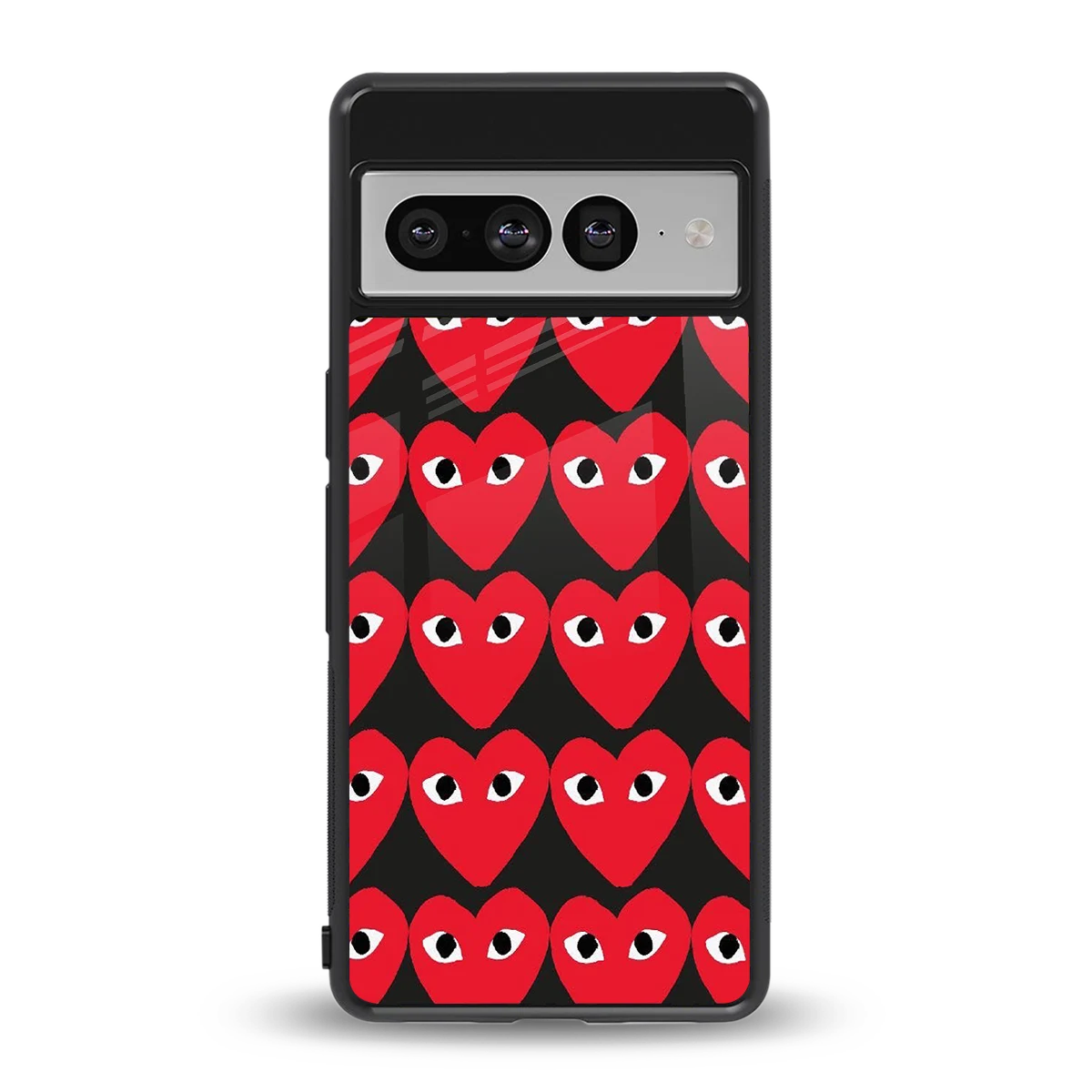 Scarlet Stare back phone cover | glass case for google pixel 7 pro